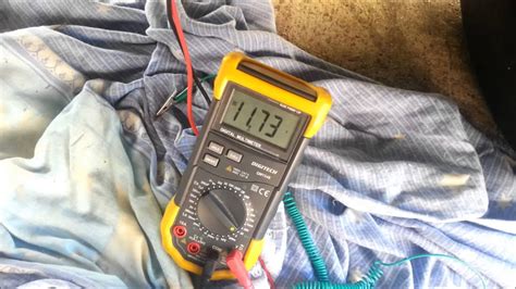 gas pump voltage drop test